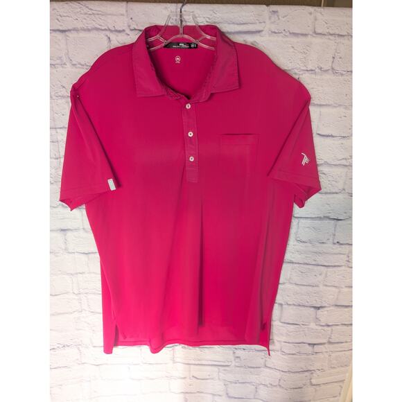 Ralph Lauren RLX golf shirt sz XL pink - Picture 2 of 9